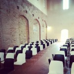 Sala in cui si svolgerà il convegno nella mattina, alla Fortezza Vecchia